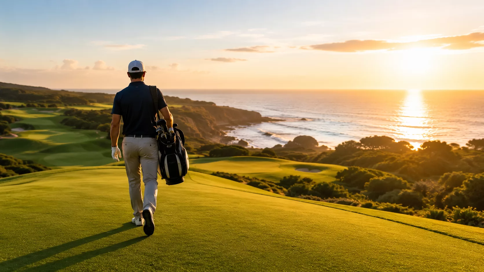 Die schönsten Sonnenuntergänge auf dem Golfplatz